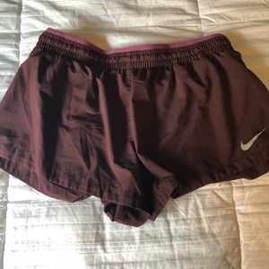 Nike running shorts